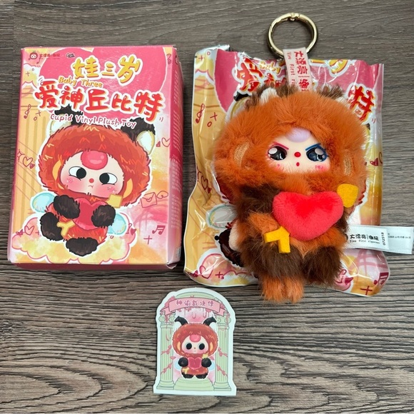 Baby Three Accessories - Baby Three Cupid Plush Series Blind Box Special Eyes 2 colors